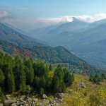 La media Valle Varaita da Croce Ciampagna